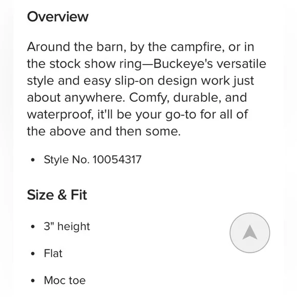 ARIAT Buckeye Waterproof Shoe EUC SZ 11 - Picture 14 of 14